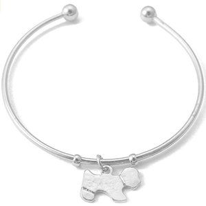 Pretty Handpiece Dog Lovers Bracelet